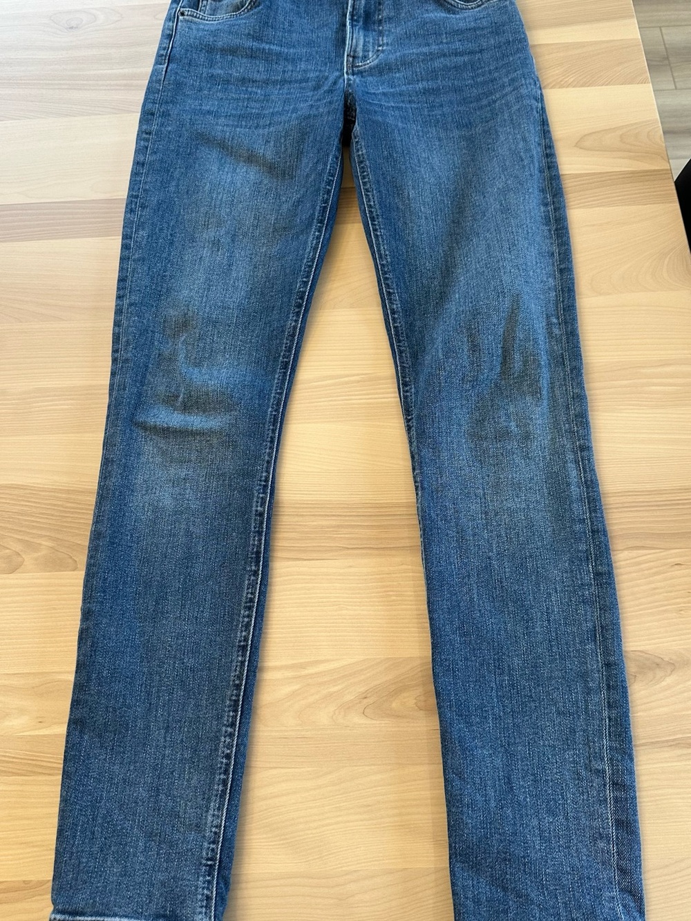 Reformation Jeans Size 24 Destin Wash High Rise Straight Leg